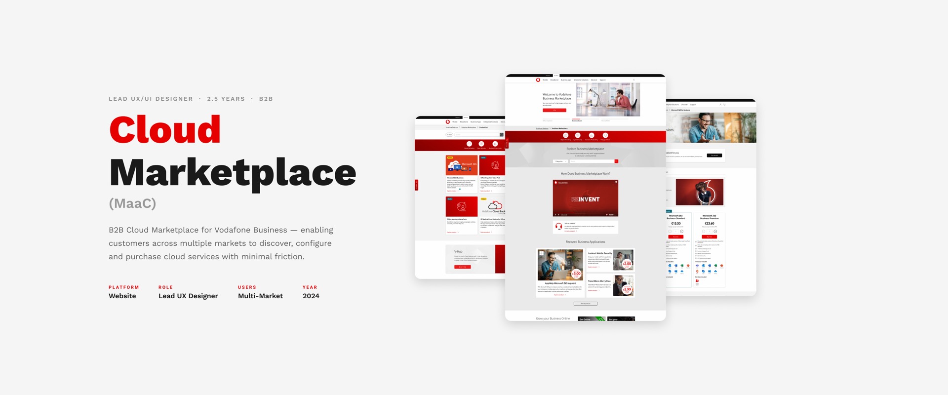 Cloud Marketplace — full presentation