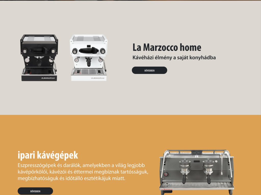 A homepage worthy of the brand