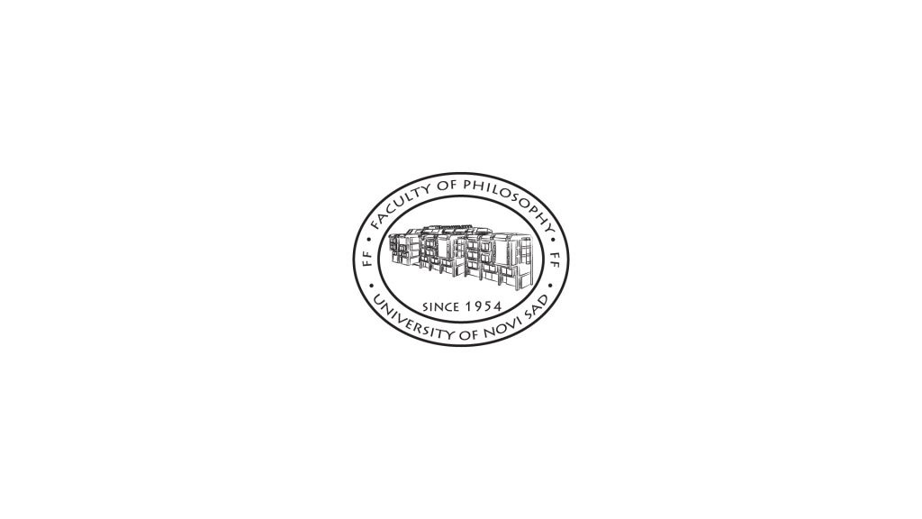Substitutional logo made for Faculty of Philosophy, University of Novi Sad